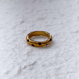 Midnight Dot Ring