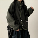 Eddy Tab tick pocket fleece jacket