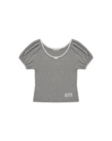 ドットパフTシャツ (グレー)