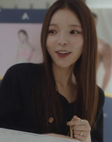 [Worn by aespa Ningning, Giselle, Park Jin-joo, Ria Kim, Ye-won, Oh Yeon-seo] ボール925シルバー+ロジウムメッキ調整可能サイズリングR045-02H