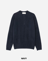 Tog Cable Henley Knit