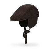 VA刺繍フライハンティングキャップ / ブラウン