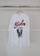 ラクシークスリーブレイヤードオーバーサイズフィットTシャツ