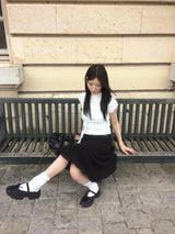 Wrinkle Frill Top ••♡
