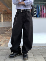 CHAINPIECE BALLOON PANTS
