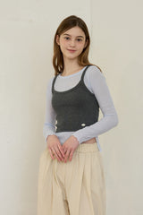 MESH LAYERED TOP SET (2 COLORS)