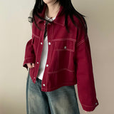 Dattistich Hem String Cotton Jacket