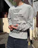 Lucy lettering t-shirt