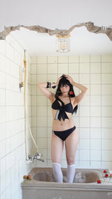 SPORTY TRACK RIBBON BIKINI