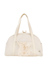 Daily ribbon gym bag_ivory