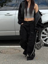 [Unisex] Fur 2way hood zip up(4color)