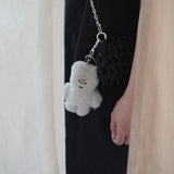 tuteogi gray doll keyring