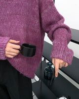 OWNクローバーブラッシュニット/OWN Clover Brush Knitwear (4 colors)