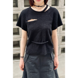 テリースリットTシャツ