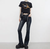 ア マスククロップドTシャツ