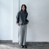 Stand Collar Zip Pocket Jacket