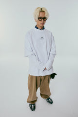 Layered LongSleeve T-shirts_White