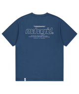 バックサードロゴTシャツ