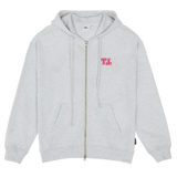【限定価格】TTピンク2WAYジップフーディー (Z11112FW) - GREY