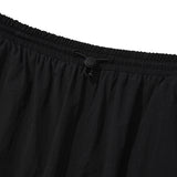 KIRSH PLAIN INCISION WOVEN PANTS [BLACK]