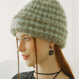 Waterdrop Pearl Logo Surgical Necklace + Earrings