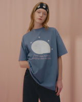 CHARMING SHELL TSHIRT-BLUE