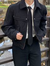 Crunch Rivet Blouson Jacket