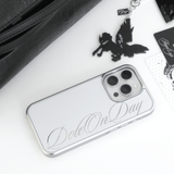 Dote on - silver mirror name case