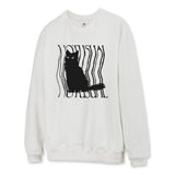 ラフキャットスウェットシャツ - 6COLOR