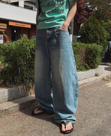 ヘイツバルーンワイドデニムパンツ