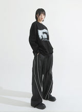ブラー長袖Tシャツ