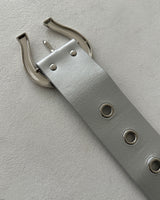 Punching Big Buckle Wide Belt