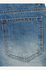Low Hem Vintage Flare Denim Pants
