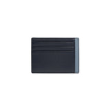 Crispe Mutiple Cardholder_Navy, Sky blue