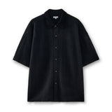 Crochet Half Shirt [Black]