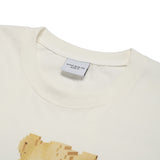24FW ブロックベアショートスリーブTシャツ クリーム