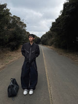 Bisque carbon coated cargo pants