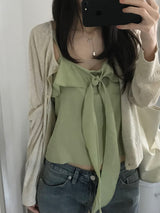 Aren Tie Bustier (2 colors)