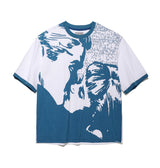 キスリンガーTシャツ（青