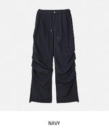 Earf Wave Shirred Nylon Pants