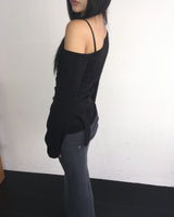 Layered stud long skirt