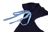 Elin Backhole Ribbon Slim Top