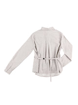 ピンドットシャツ (GREY)