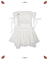 アンジェリックストライプドレス[IVORY]