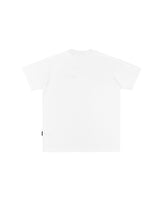 DirtyCoins Striped Destroy All Print T-Shirt Red Blue