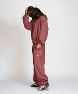 P.Basic cross Sweatshirt _ Solid pink 