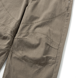 Biker Denim Pants - Khaki Brown