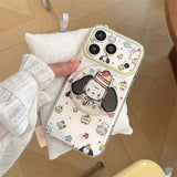 スウィート パピー マグネティック iPhoneケース