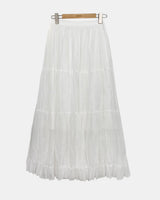 Pugl Chiffon Tiered Long Skirt