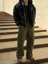 Pigment pocket cargo pants(3color)